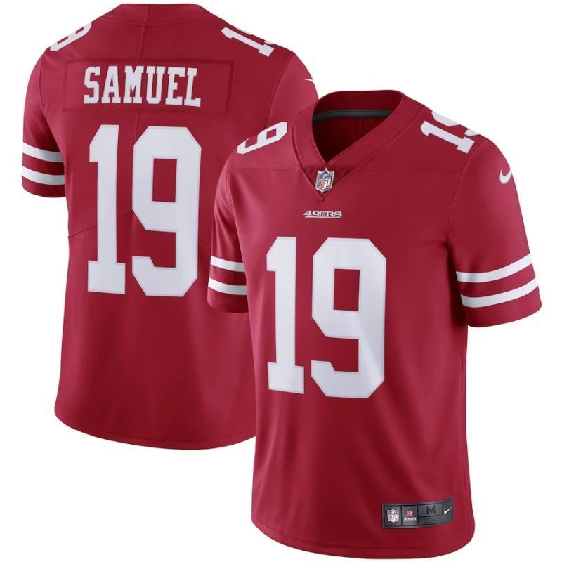Youth San Francisco 49ers #19 Deebo Samuel Red Vapor Untouchable Limited Stitched Jersey